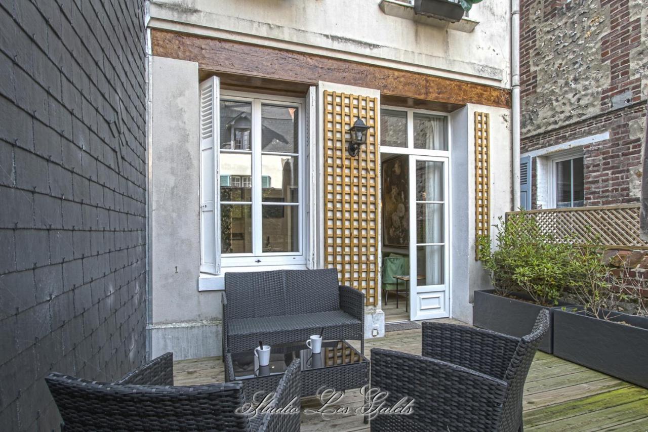 La Venelle Du Bassin Apartamento Honfleur Exterior foto