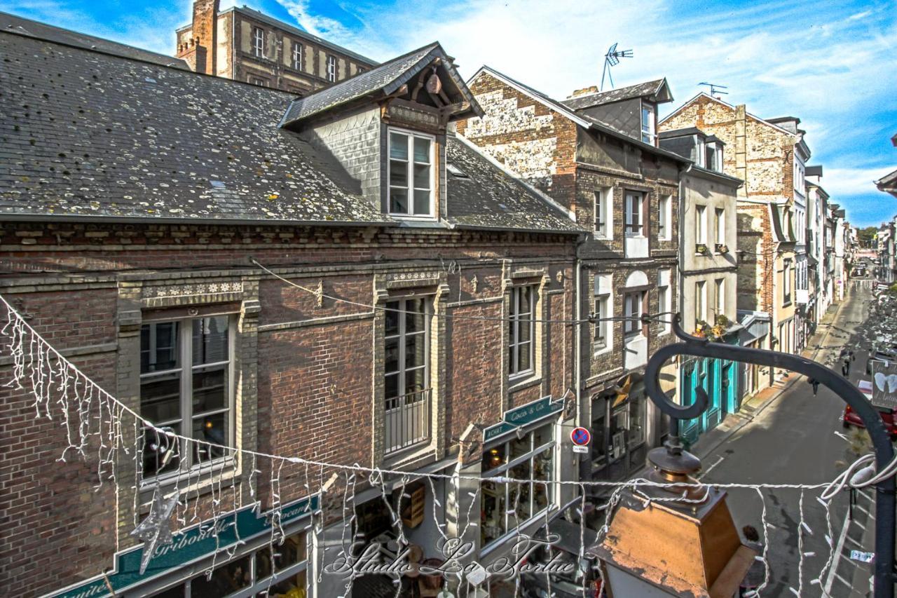 La Venelle Du Bassin Apartamento Honfleur Exterior foto